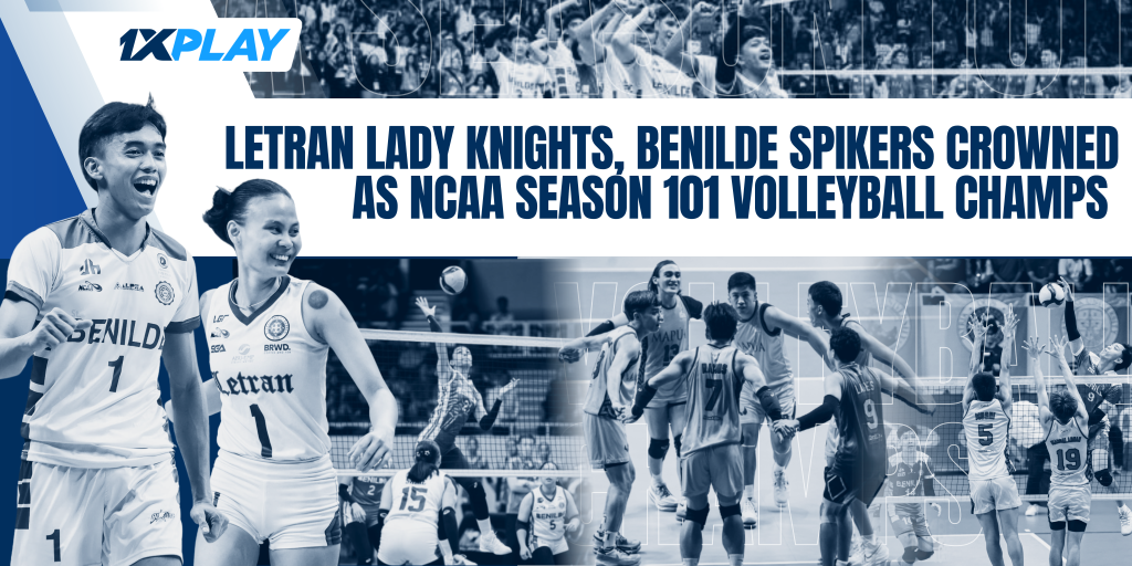 Letran Lady Knights, Benilde Spikers Crowned as NCAA Season 101 Volleyball Champs