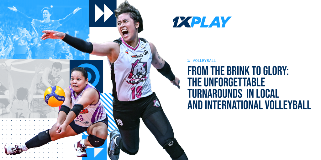 From the Brink to Glory: The Unforgettable Turnarounds in Local and International Volleyball